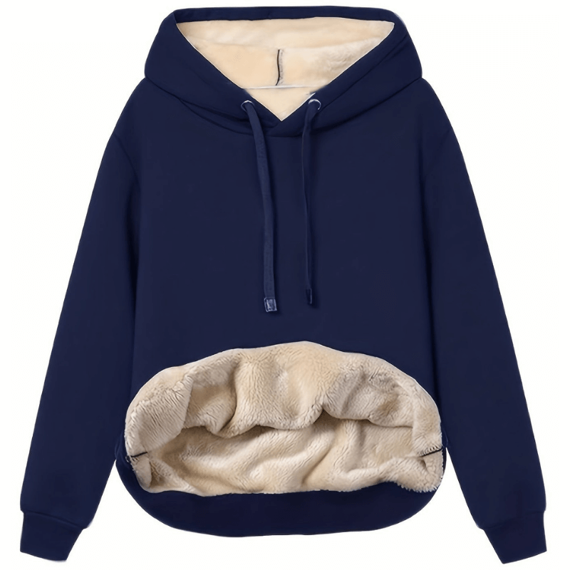 Winterhoodie | Warm | donzig | Sherpa Fleece Hoodie | Winterkleding voor heren-Boetiek Moda