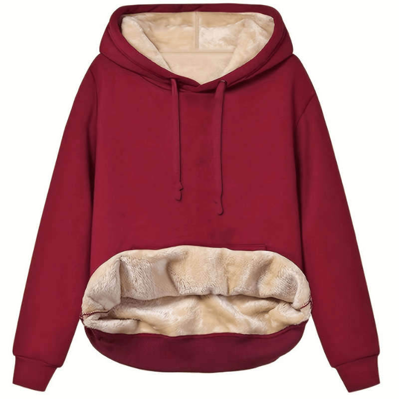 Winterhoodie | Warm | donzig | Sherpa Fleece Hoodie | Winterkleding voor heren-Boetiek Moda