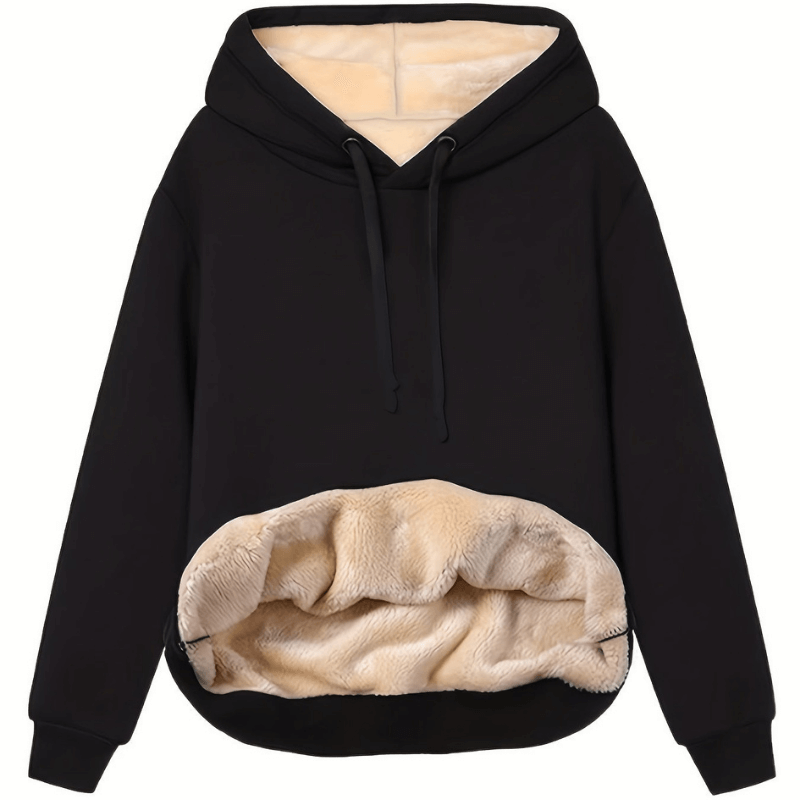 Winterhoodie | Warm | donzig | Sherpa Fleece Hoodie | Winterkleding voor heren-Boetiek Moda
