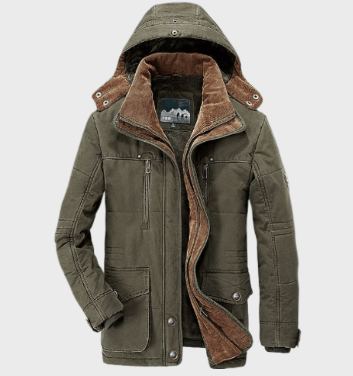 Winterjas - Capuchon - Winddicht - Winter Parka - Heren Winterjas-Boetiek Moda