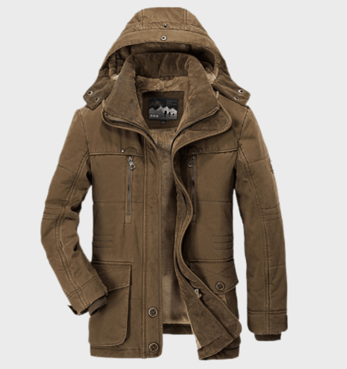 Winterjas - Capuchon - Winddicht - Winter Parka - Heren Winterjas-Boetiek Moda