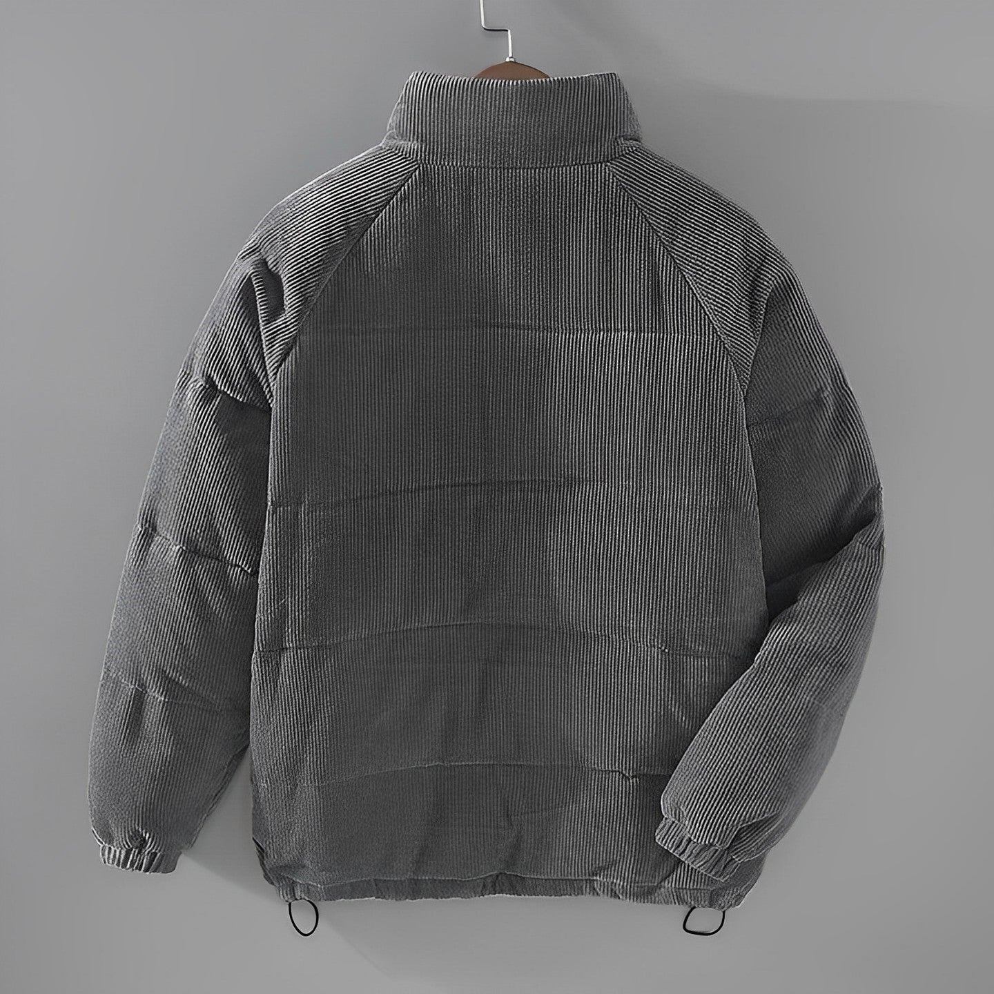Winterjas - Corduroy - Zip-Up - Pufferjas - Heren winterjassen-Boetiek Moda