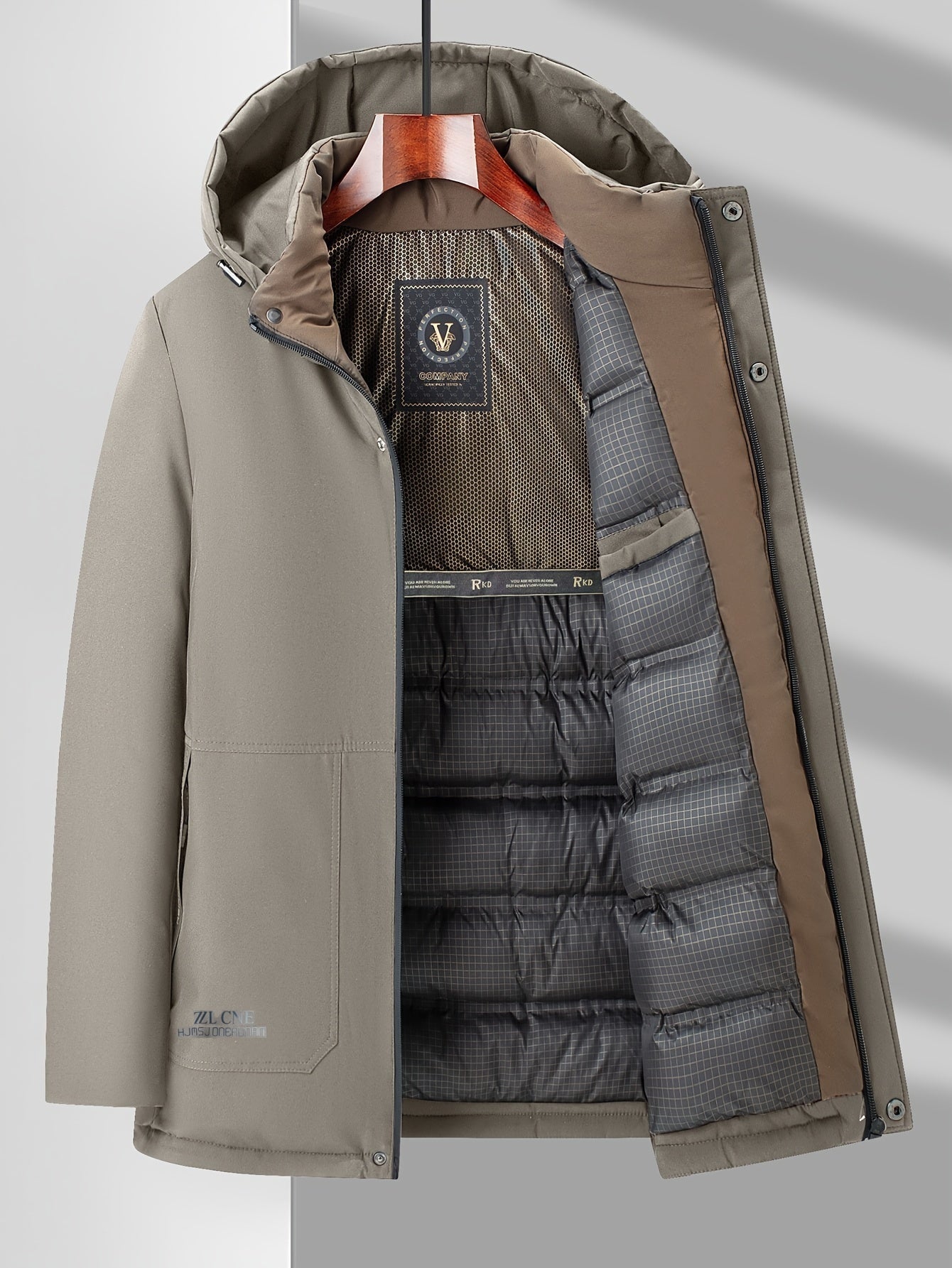 Winterjas | Warm | Gewatteerde Voering | Jas met Capuchon | Overjas voor Mannen-Boetiek Moda