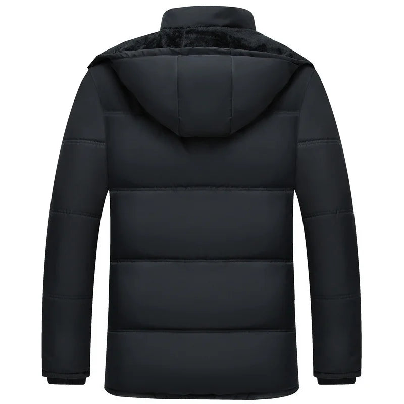 Winterjas voor Heren - Warm - Jas met Capuchon - Donsjack - Pufferjas voor Heren-Boetiek Moda