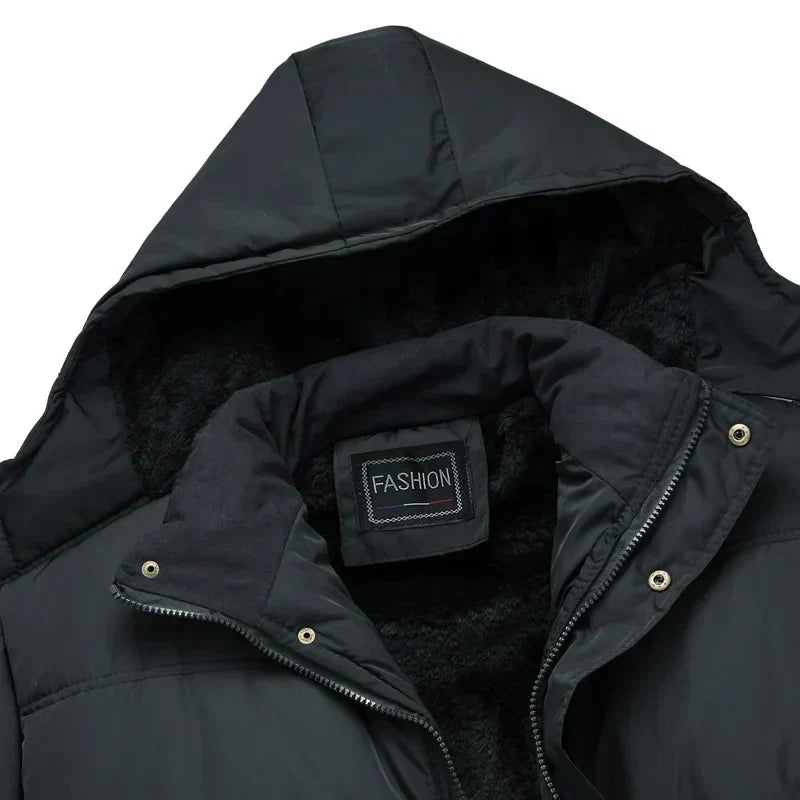 Winterjas voor Heren - Warm - Jas met Capuchon - Donsjack - Pufferjas voor Heren-Boetiek Moda