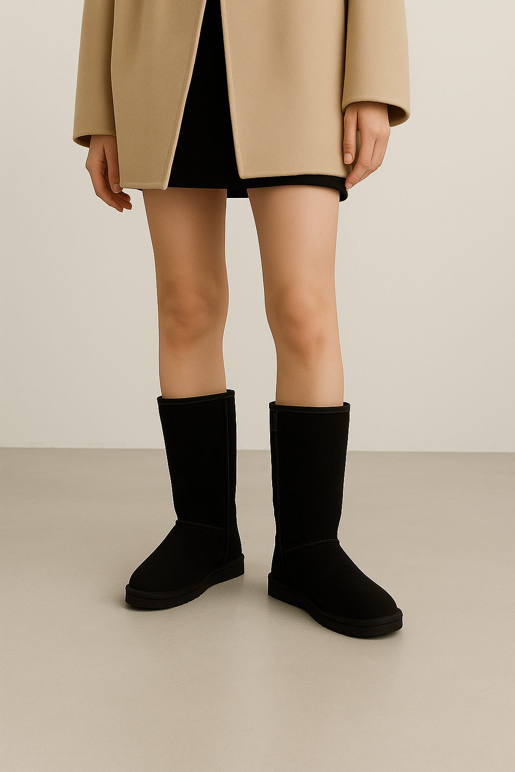 Winterlaarzen | Met bont gevoerd | Ritssluiting aan de zijkant | Sneeuwlaarzen | Dameslaarzen-Boetiek Moda