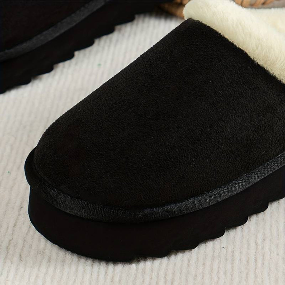 Winterpantoffels - Bont - Slip-On - Binnenpantoffels - Huisslippers-Boetiek Moda