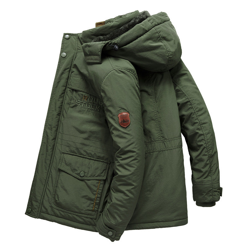 Winterparka | Met capuchon | Met fleecevoering | Sneeuwjas | Winterjas voor heren-Boetiek Moda