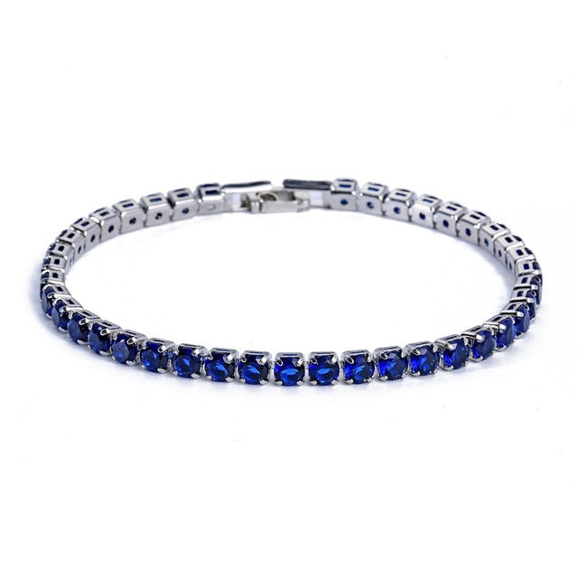 Zirkoon Armband - Zilveren gouden sieraden tennisarmband voor dames-Boetiek Moda