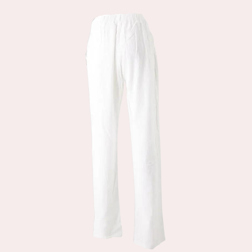 Zomerbroek - Los model - Lichtgewicht - Linnen broek - Damesbroek-Boetiek Moda