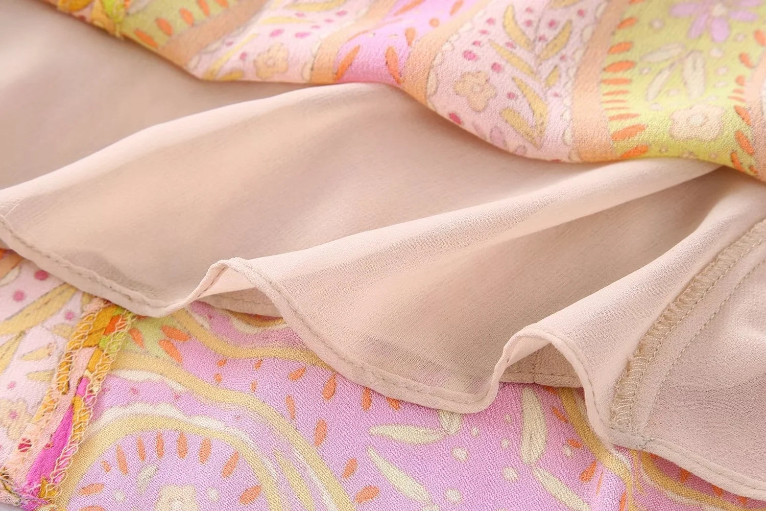 Zomerjurk | Lantaarnmouw | Cut-Out | Flowy Jurk | Mini Jurk-Boetiek Moda