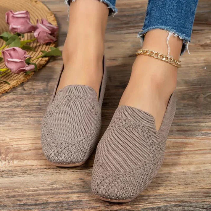 Zomerse Loafers | Slip-On | Comfortabele | Canvas Loafers | Damesschoenen-Boetiek Moda
