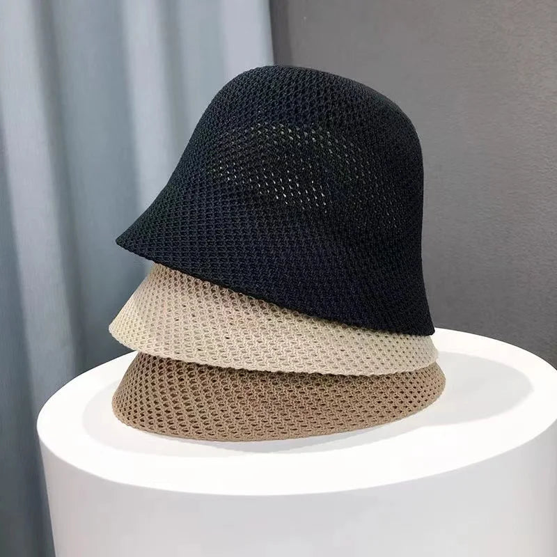 Zonnehoed - Lichtgewicht - Stro - Bucket Hat - Zomerhoeden voor dames-Boetiek Moda