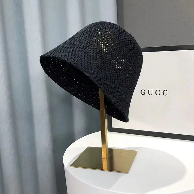 Zonnehoed - Lichtgewicht - Stro - Bucket Hat - Zomerhoeden voor dames-Boetiek Moda