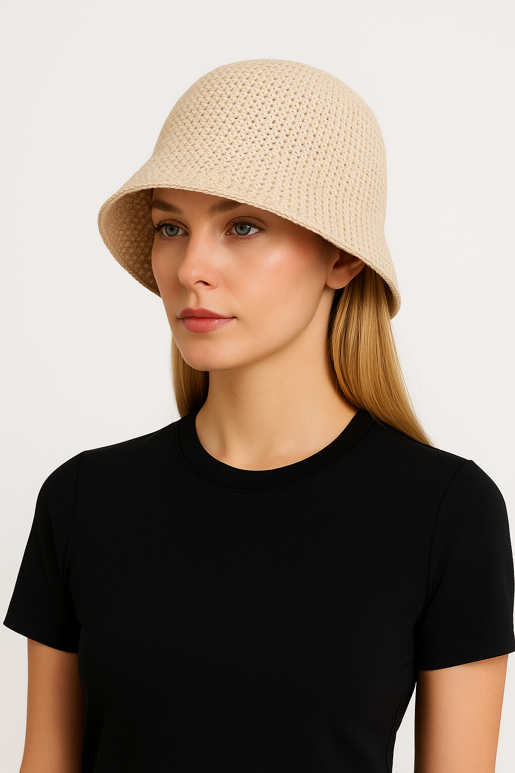 Zonnehoed - Lichtgewicht - Stro - Bucket Hat - Zomerhoeden voor dames-Boetiek Moda