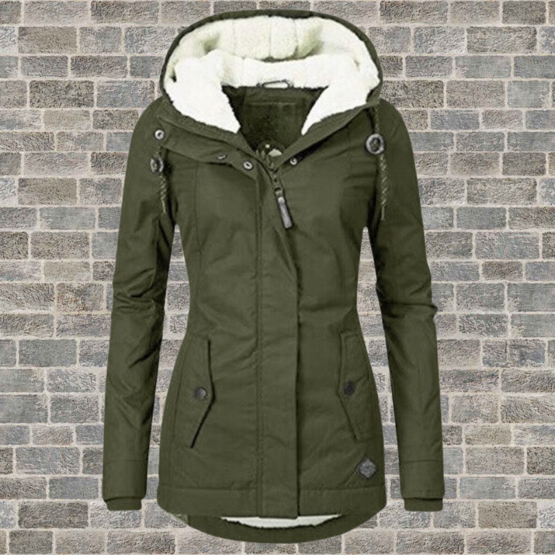 Winterjas - Met capuchon - Met fleecevoering - Winterparka - Winterjas voor dames