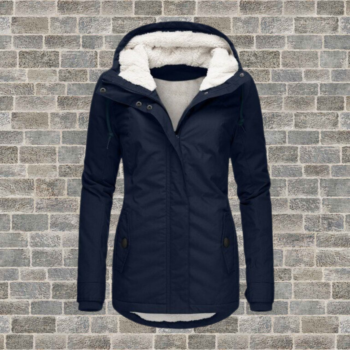 Winterjas - Met capuchon - Met fleecevoering - Winterparka - Winterjas voor dames