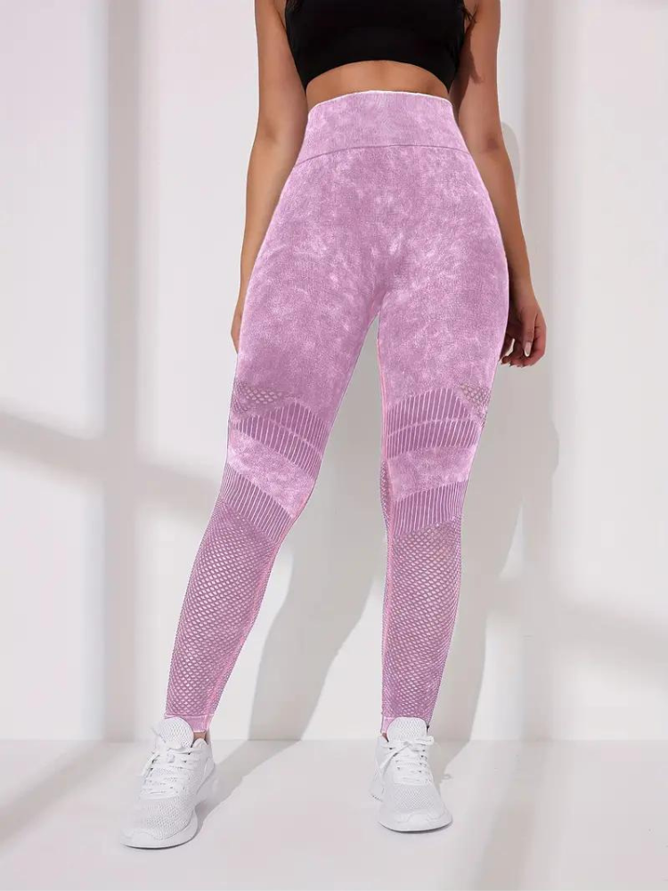 Althea Trainingslegging | Dames sportlegging met hoge taille-Boetiek Moda