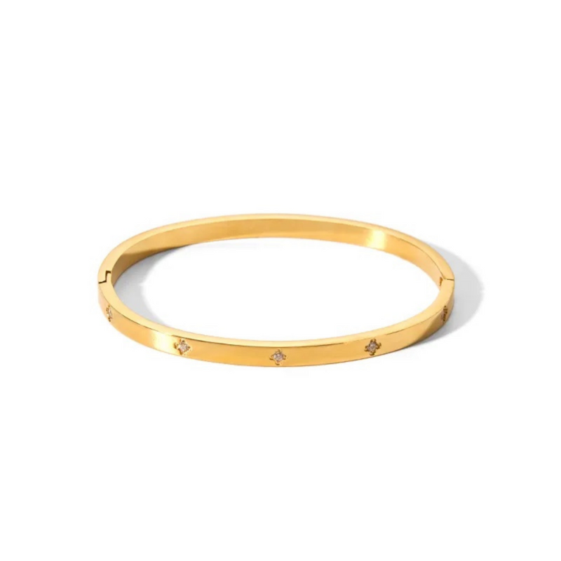 Armband - Gouden Cuff Bangle Armband voor Dames-Boetiek Moda