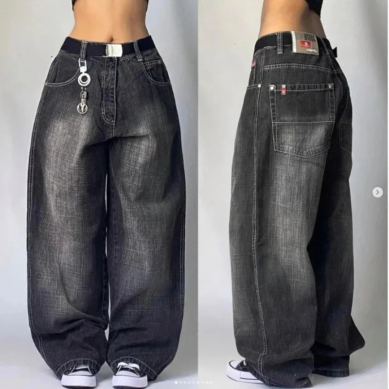 Baggy Jeans | Losse Maat | Wijde Pijpen | Cargo Jeans | Dames Jeans-Boetiek Moda