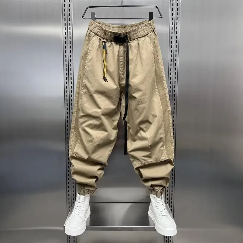 Baggy broek - heren trainingsbroek met elastische taille en losse pasvorm-Boetiek Moda