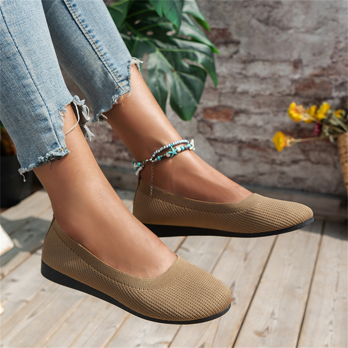 Ballerina Schoenen - Instappers - Comfortabel - Orthopedische ballerina's - Damesschoenen-Boetiek Moda