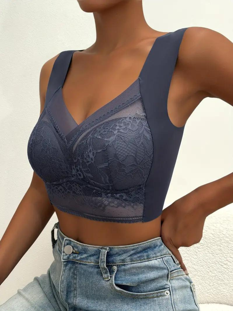 Beha Set, Kant, Push Up, Draadloze Beha, Lingerie-Boetiek Moda