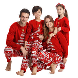 Bijpassende pyjama - Knus - Lange mouwen - Bijpassende kerstpyjama - Kerstpyjama voor het hele gezin-Boetiek Moda