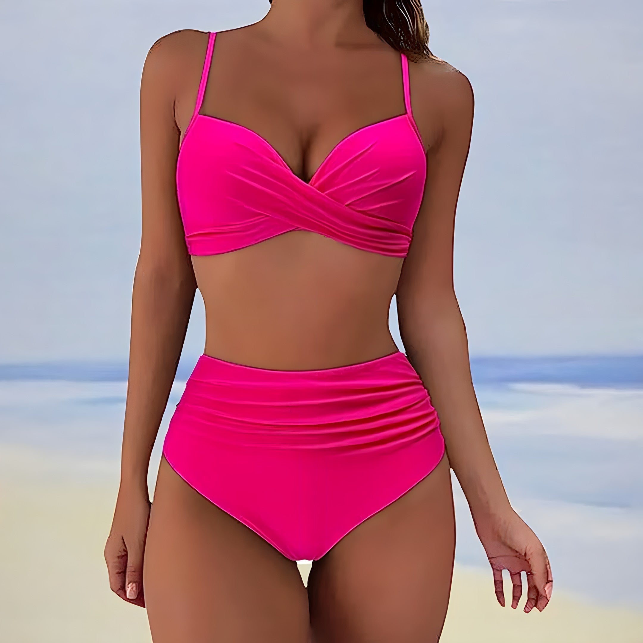 Bikini's - Push-up - Hoog getailleerd - Bikinisets - Damesbadmode-Boetiek Moda