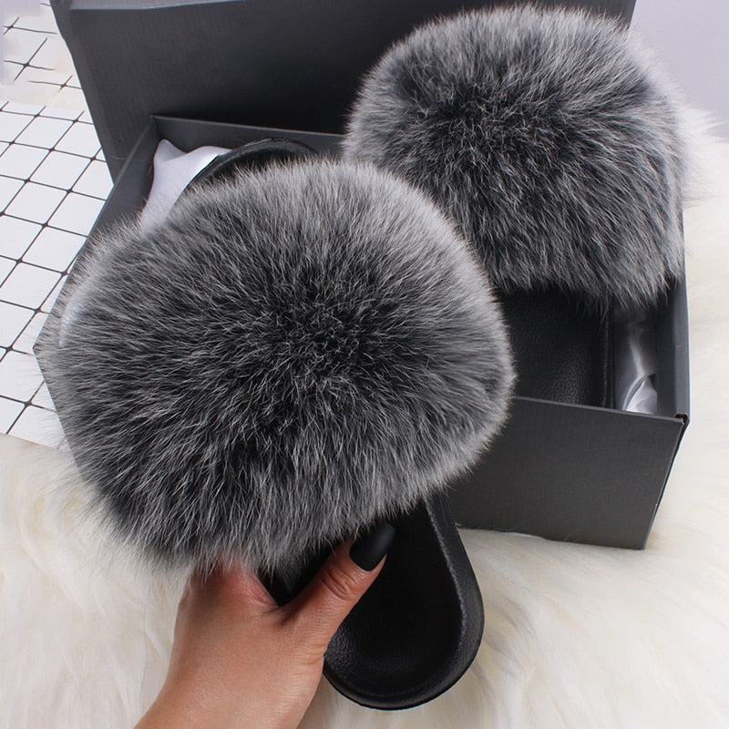 Boetiek Moda Fay Fluffy Slippers | Vrolijke & kleurrijke damesslippers voor de zomer-Boetiek Moda