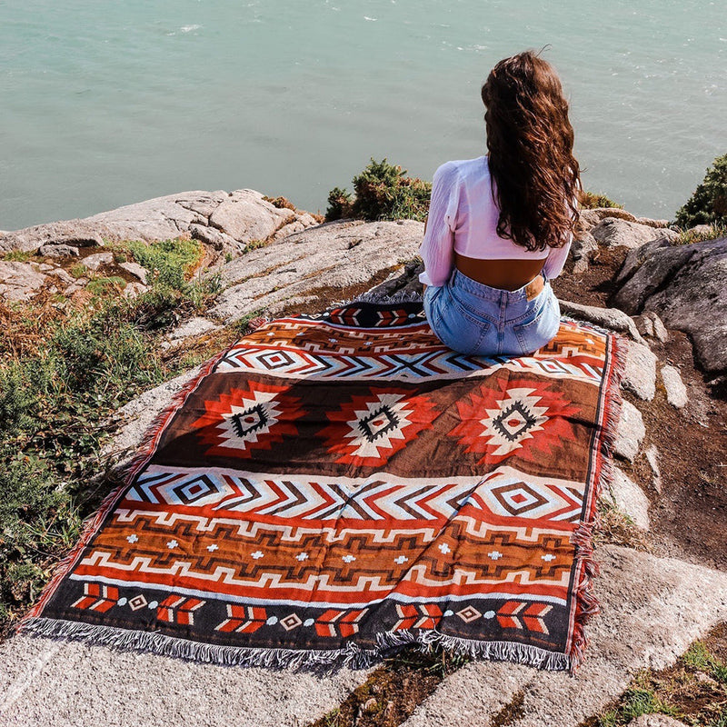 Boho Picnic Blanket | Trendy bohemian deken voor je buitenactiviteiten-Boetiek Moda