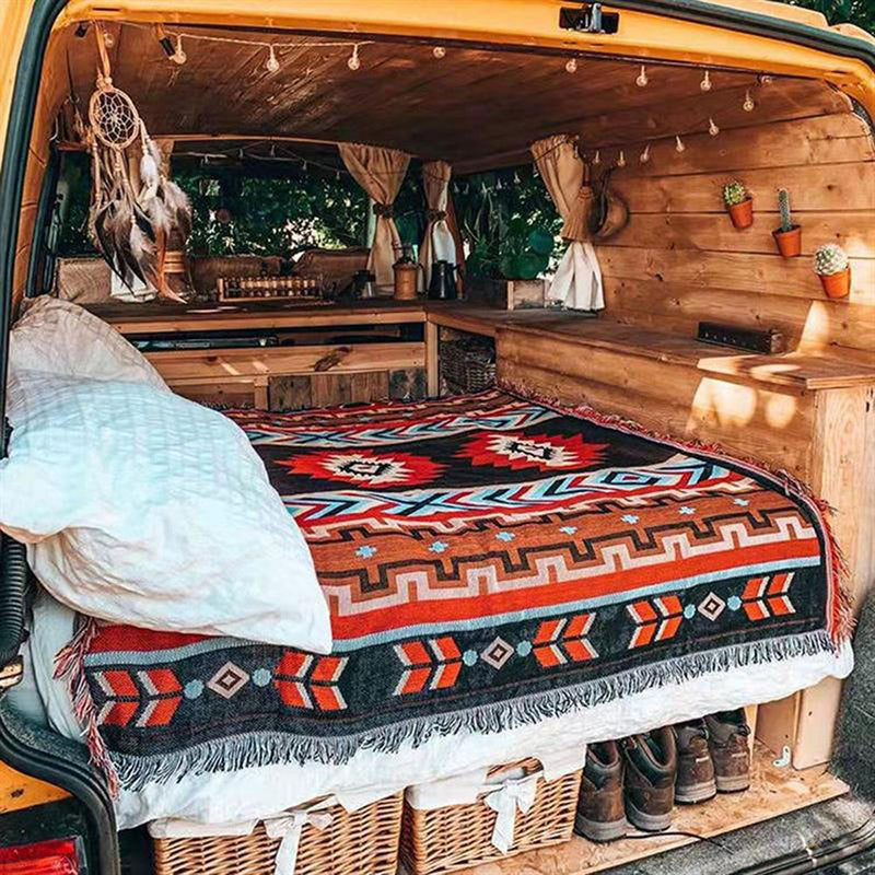 Boho Picnic Blanket | Trendy bohemian deken voor je buitenactiviteiten-Boetiek Moda