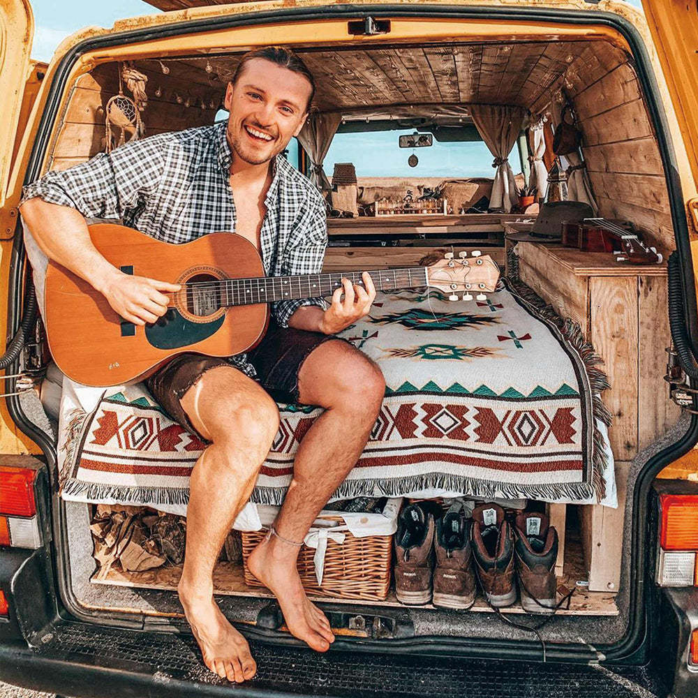Boho Picnic Blanket | Trendy bohemian deken voor je buitenactiviteiten-Boetiek Moda
