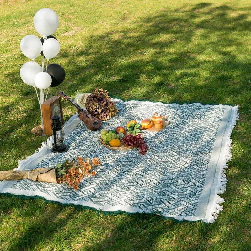 Boho Picnic Blanket | Trendy bohemian deken voor je buitenactiviteiten-Boetiek Moda