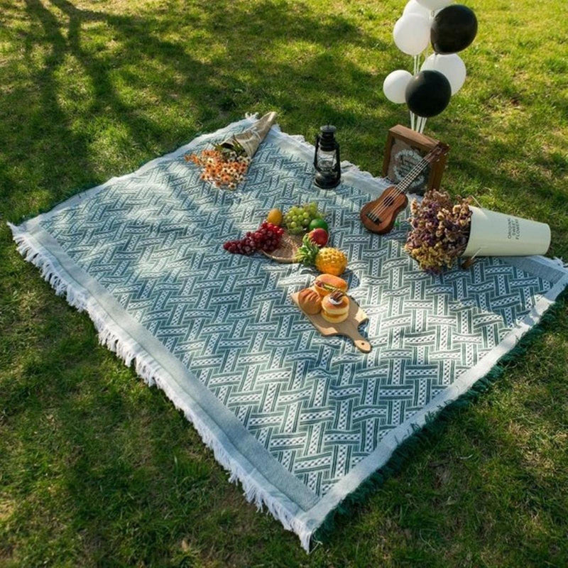 Boho Picnic Blanket | Trendy bohemian deken voor je buitenactiviteiten-Boetiek Moda