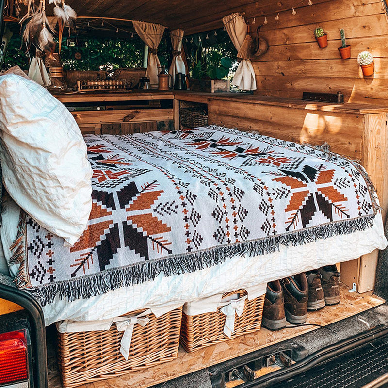 Boho Picnic Blanket | Trendy bohemian deken voor je buitenactiviteiten-Boetiek Moda