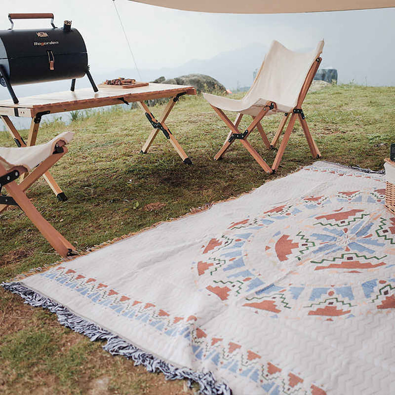 Boho Picnic Blanket | Trendy bohemian deken voor je buitenactiviteiten-Boetiek Moda