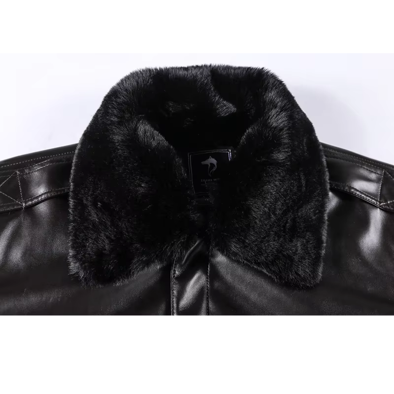 Bomberjack | Vintage | Kunstleer | Leren bomberjack | Herenjassen-Boetiek Moda