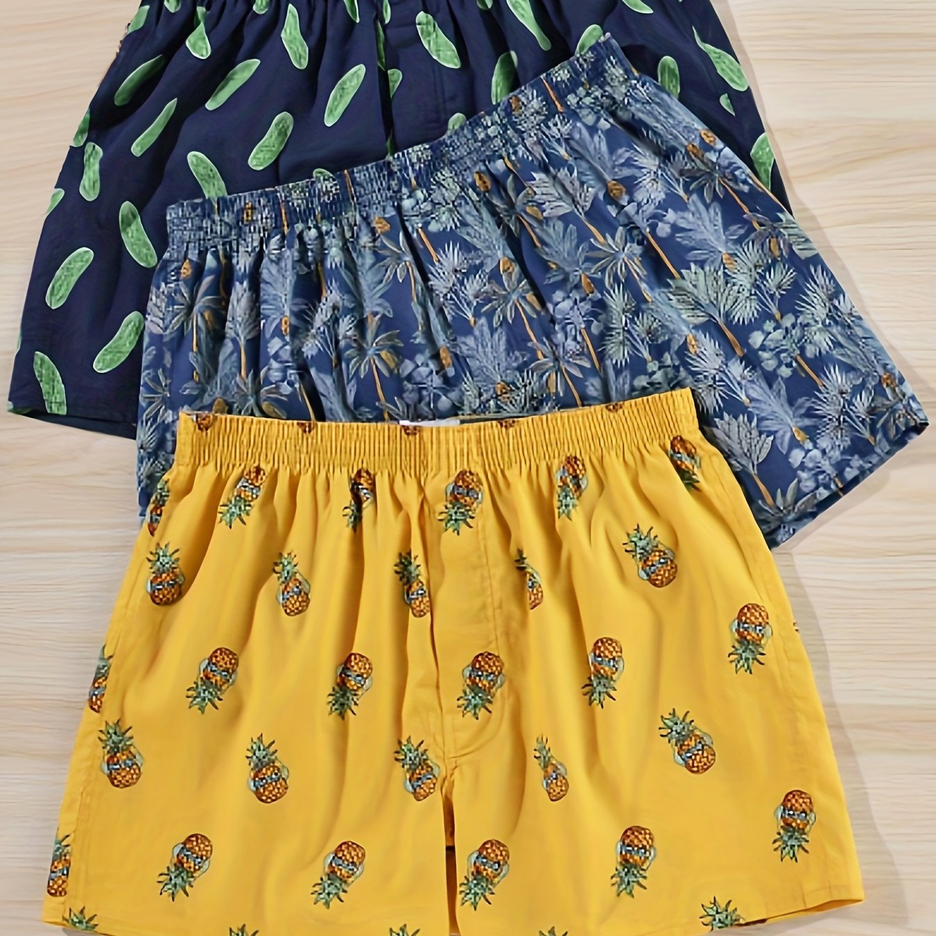 Boxershorts set - 3-pack boxershorts van katoen voor mannen-Boetiek Moda