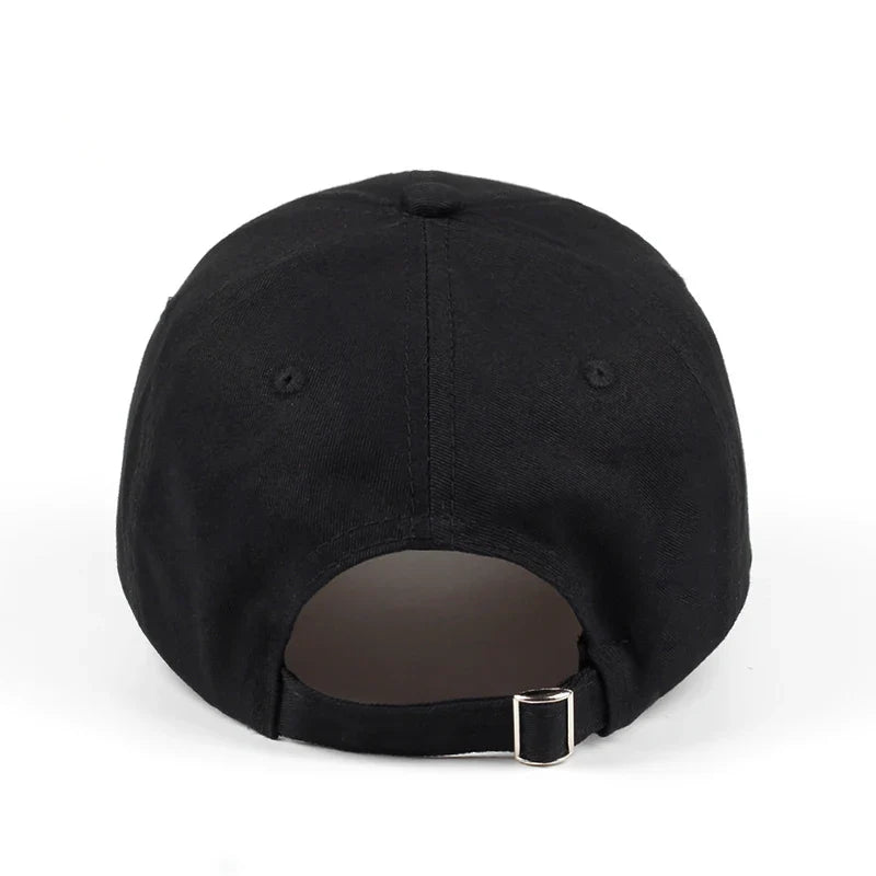 Cap - Zwart - Verstelbaar - Baseball Cap - Hoeden-Boetiek Moda