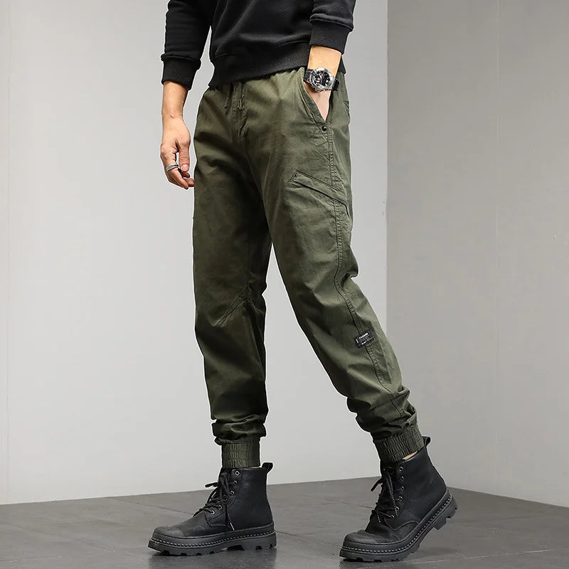 Cargo Broek | Koord | Skinny | Cargo Joggers | Heren Broek-Boetiek Moda
