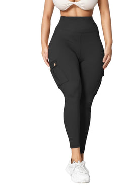 Cargo Legging | Hoge taille | Stretchy | Cargo Broek | Dameskleding-Boetiek Moda