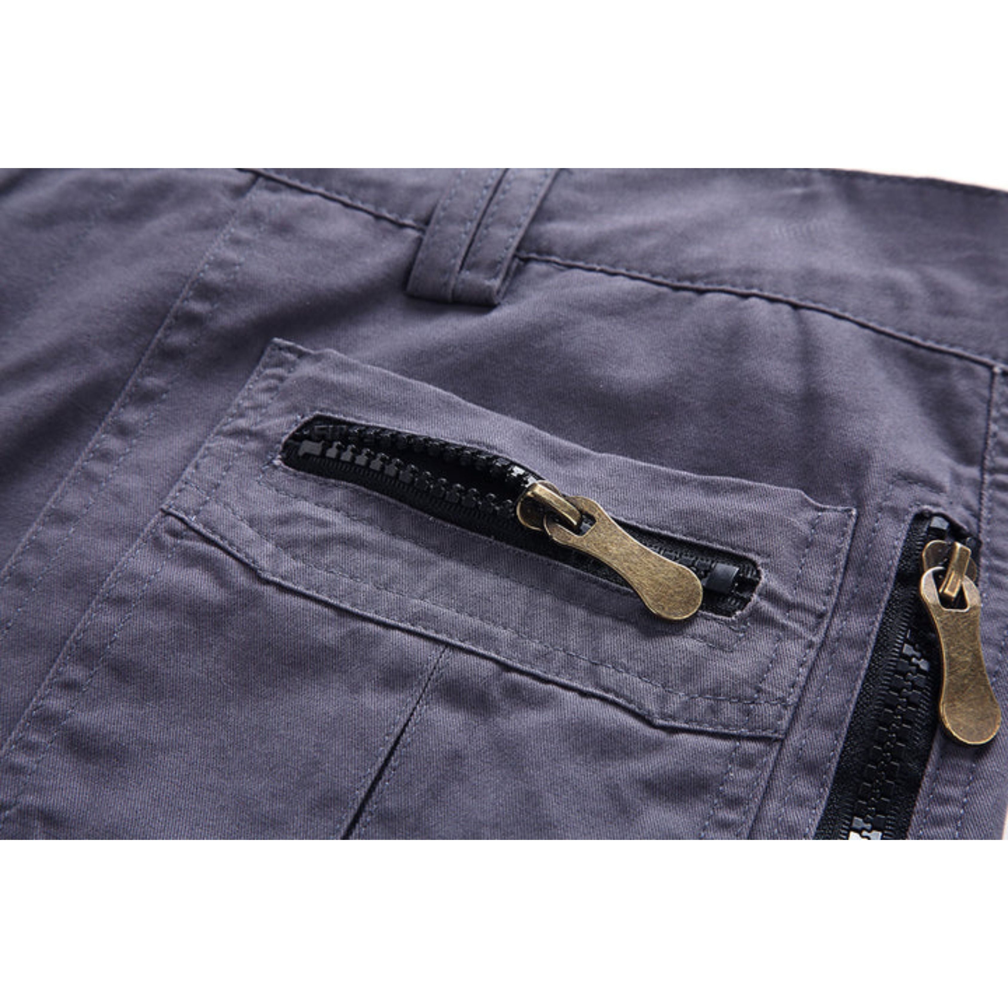 Cargoshorts | Vrijetijdskleding | Zakken | Lange shorts | Capribroeken voor mannen-Boetiek Moda