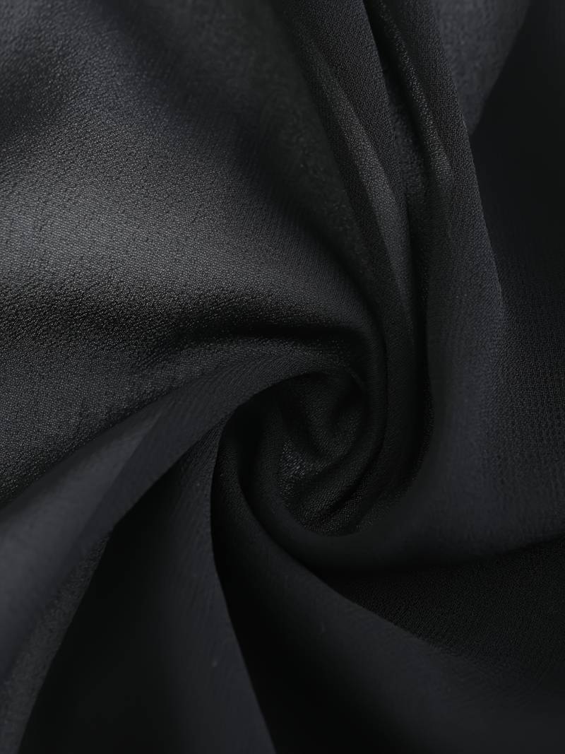 Chiffon Blouse - Lichtgewicht chiffon vest met strik aan de voorkant voor dames-Boetiek Moda