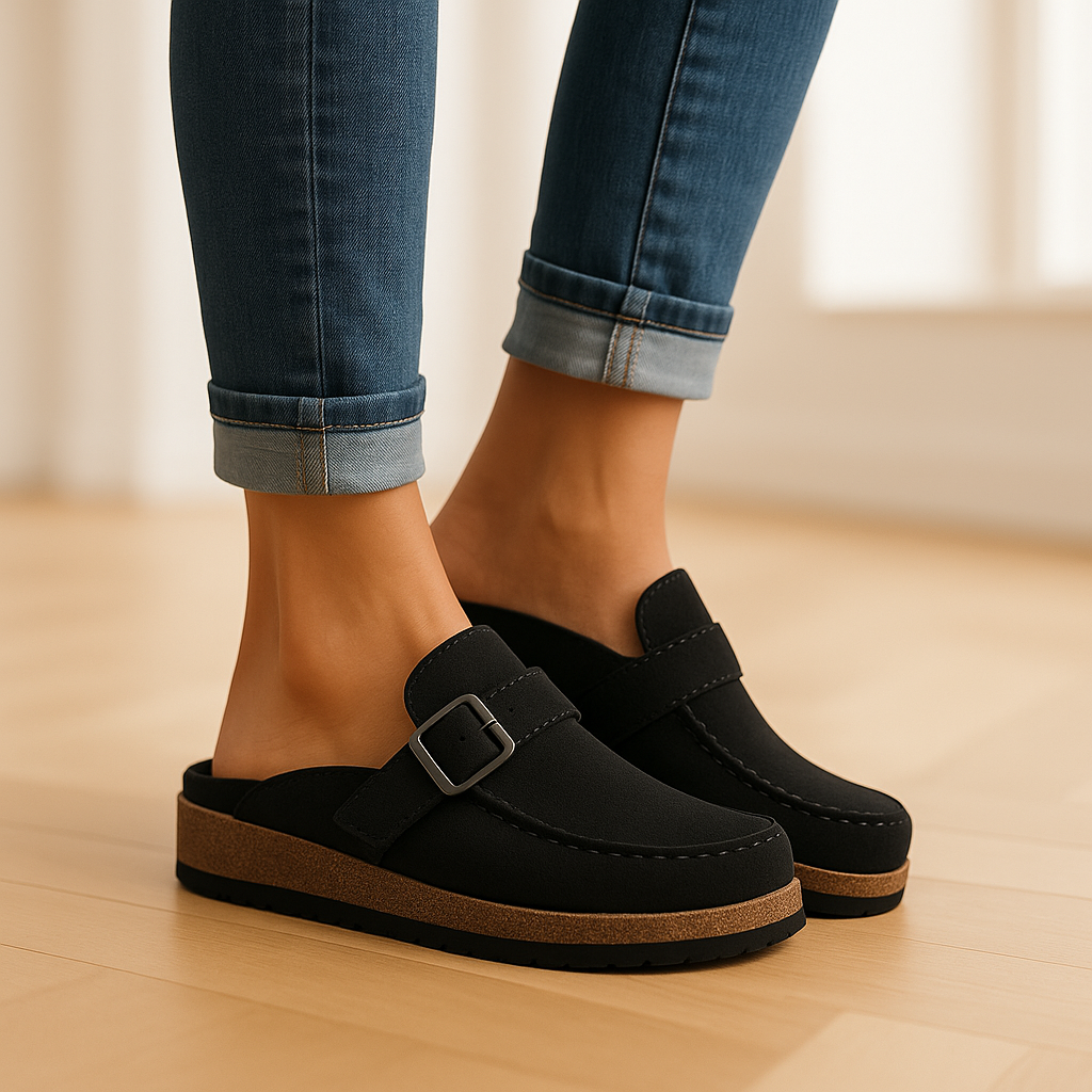 Clogs - Slip-On - Gesp - Muiltjes - Damesschoenen-Boetiek Moda