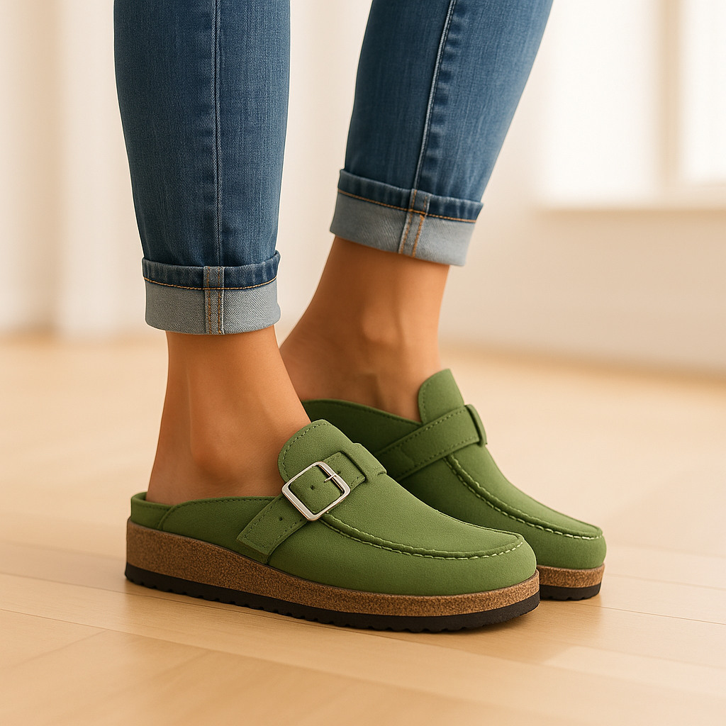 Clogs - Slip-On - Gesp - Muiltjes - Damesschoenen-Boetiek Moda