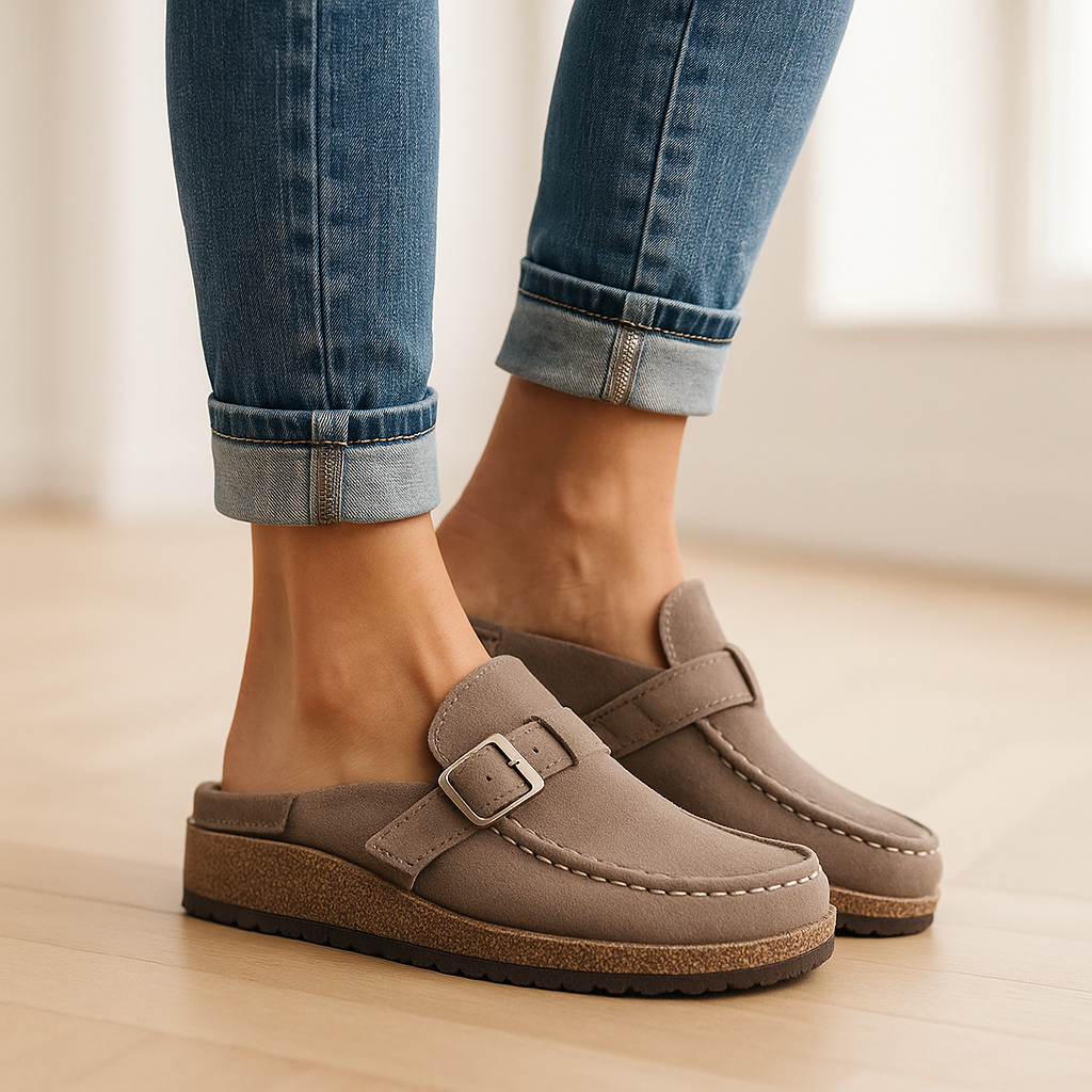 Clogs - Slip-On - Gesp - Muiltjes - Damesschoenen-Boetiek Moda