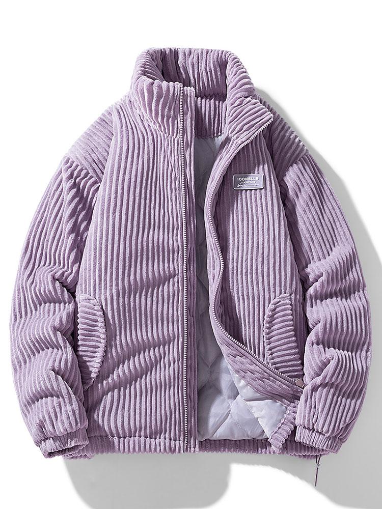 Corduroy Jas | Warm | Gewatteerde Voering | Gewatteerde Jas | Heren Winterjas-Boetiek Moda