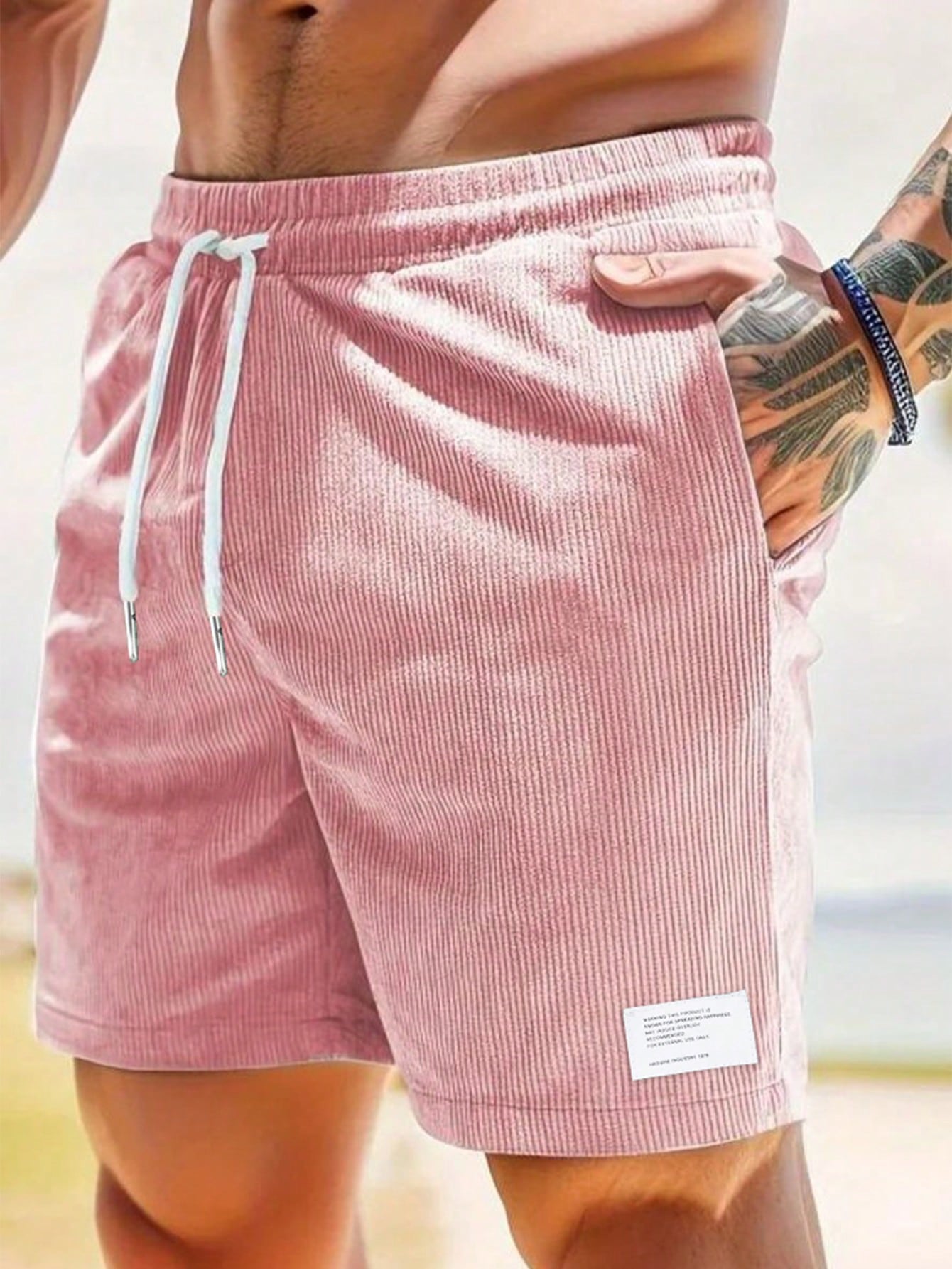 Corduroy Shorts - Trekkoord - Casual - Zomerse shorts - Heren shorts-Boetiek Moda