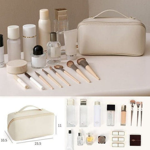 Cosmetische tas | Toilettas | Multi Pocket | Luxe Tas Make-up | Make-up tas-Boetiek Moda